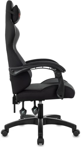 Кресло игровое Zombie Void черный/серый с подголов. крестов. пластик