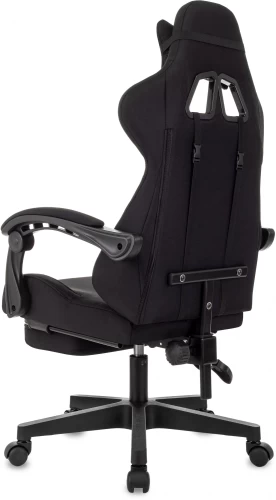 Кресло игровое Zombie Shadow черный Neo Black с подголов. крестов. пластик подст.для ног пластик черный