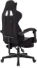 Кресло игровое Zombie Shadow черный Neo Black с подголов. крестов. пластик подст.для ног пластик черный