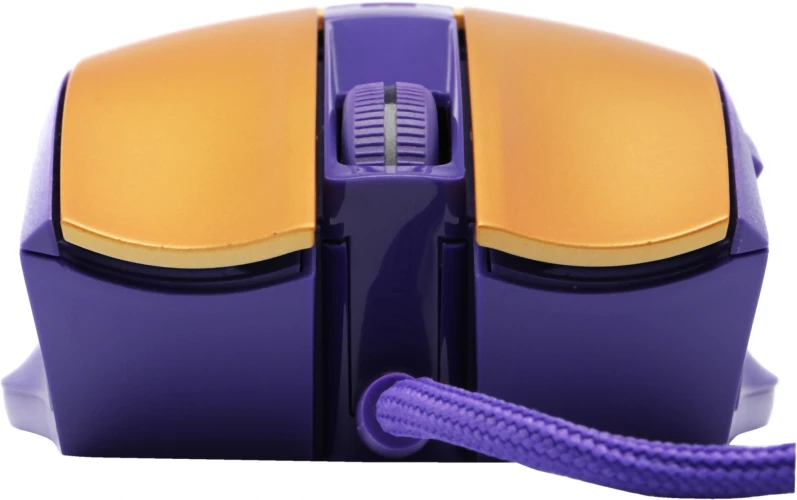 Мышь A4Tech Bloody L65 Max желтый/фиолетовый оптическая 12000dpi USB 6but (L65 MAX/ROYAL VIOLET)