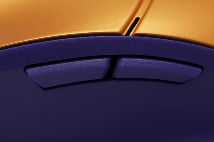 Мышь A4Tech Bloody L65 Max желтый/фиолетовый оптическая 12000dpi USB 6but (L65 MAX/ROYAL VIOLET)