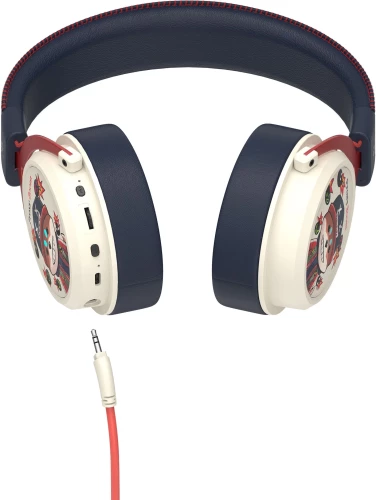 Наушники с микрофоном A4Tech Bloody MR595 Proxy Boom бежевый/черный мониторные BT/Radio оголовье (MR595)