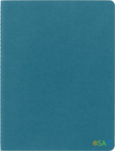 Блокнот Moleskine CAHIER JOURNAL CH023B44 XLarge 190х250мм обложка картон 120стр. нелинованный голубой (3шт)