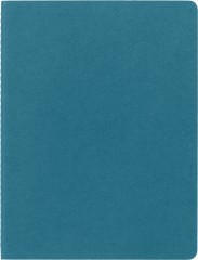 Блокнот Moleskine CAHIER JOURNAL CH023B44 XLarge 190х250мм обложка картон 120стр. нелинованный голубой (3шт)