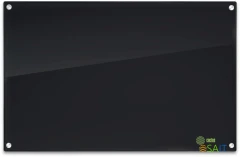 Доска стеклянная Cactus CS-GBD-90X120-BK-TM Сквозное крепление стекло черный 90x120см стекло крепления