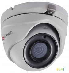 Камера видеонаблюдения аналоговая HiWatch DS-T503A(B) (2.8MM) 2.8-2.8мм HD-TVI цв. корп.:белый