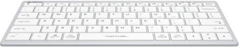 Клавиатура A4Tech Fstyler FX51 белый USB slim Multimedia (FX51 WHITE)