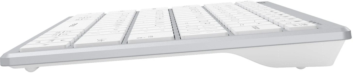 Клавиатура A4Tech Fstyler FX51 белый USB slim Multimedia (FX51 WHITE)