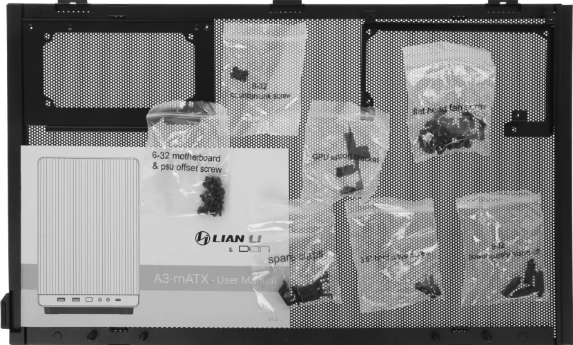 Корпус Lian-Li A3 Wood черный без БП mATX 10x120mm 2x140mm 2xUSB3.0 1xUSB3.1 audio bott PSU