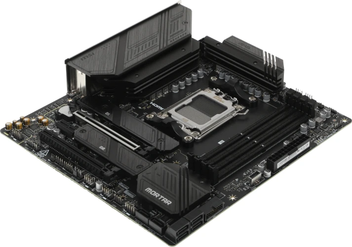 Материнская плата MSI MAG B650M MORTAR WIFI Socket AM5 AMD B650 4xDDR5 mATX AC`97 8ch(7.1) 2.5Gg RAID+VGA+HDMI+DP