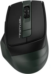 Мышь A4Tech Fstyler FB35 зеленый/черный оптическая 2000dpi беспров. BT/Radio USB для ноутбука 6but (FB35 MIDLIGHT GREEN)