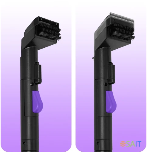 Пылесос моющий Kitfort КТ-5213 450Вт черный/фиолетовый