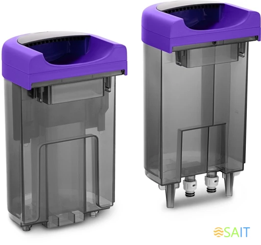 Пылесос моющий Kitfort КТ-5213 450Вт черный/фиолетовый