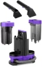 Пылесос моющий Kitfort КТ-5213 450Вт черный/фиолетовый
