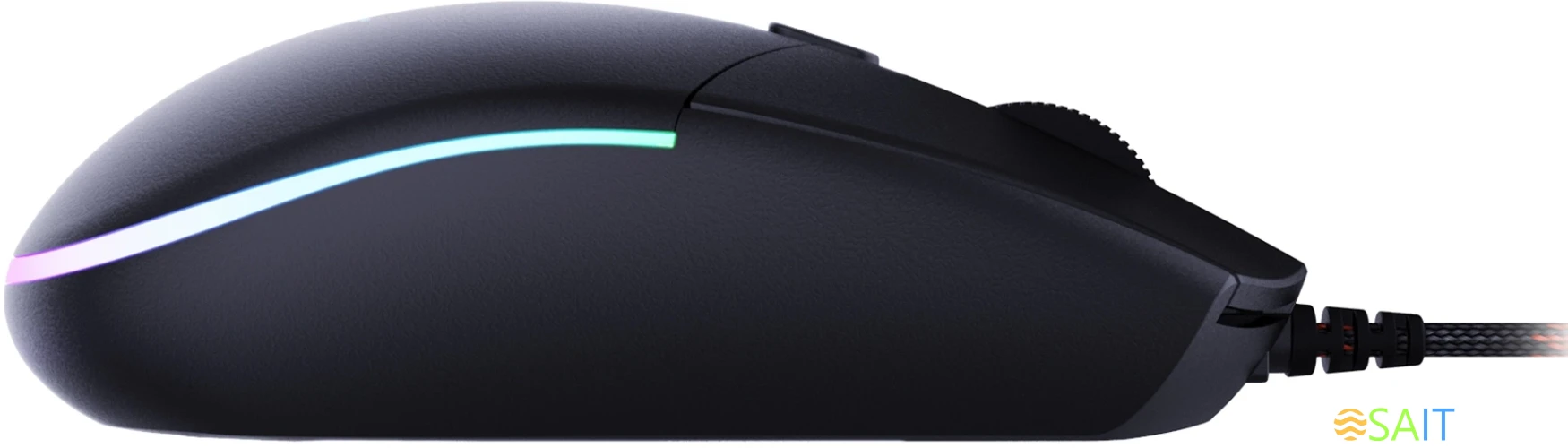 Мышь Acer Nitro OMW400 черный оптическая 6400dpi USB (ZL.MCEEE.02U)