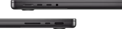 Ноутбук Apple MacBook Pro A2992 M3 Pro 11 core 36Gb SSD512Gb/14 core GPU 14.2" Liquid Retina XDR (3024x1964) Mac OS black WiFi BT Cam (Z1AU003A9)