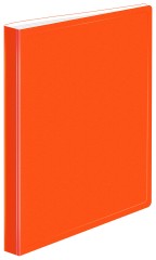 Папка с 20 прозр.вклад. Бюрократ Double Neon DNE07V20OR A4 пластик 0.7мм оранжевый