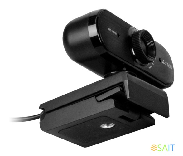Камера Web A4Tech PK-935HL черный 2Mpix (1920x1080) USB2.0 с микрофоном
