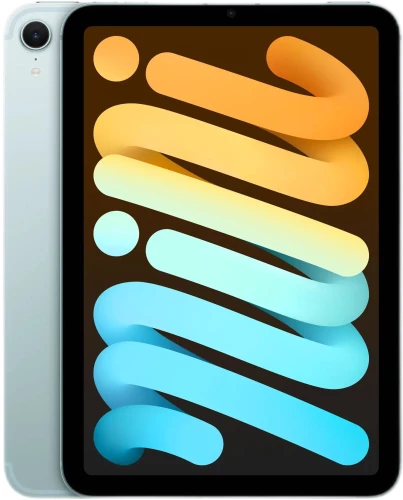 Планшет Apple iPad mini 2024 A2995 A17 Pro 6С RAM8Gb ROM128Gb 8.3" IPS 2266x1488 5G eSIM iOS голубой 12Mpix 12Mpix BT WiFi 9hr