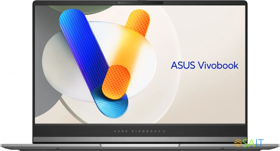 Ноутбук Asus VivoBook S15 OLED M5506NA-MA013 Ryzen 5 7535HS 16Gb SSD1Tb AMD Radeon 15.6" OLED 3K (2880x1620) noOS silver WiFi BT Cam (90NB14D3-M004S0)