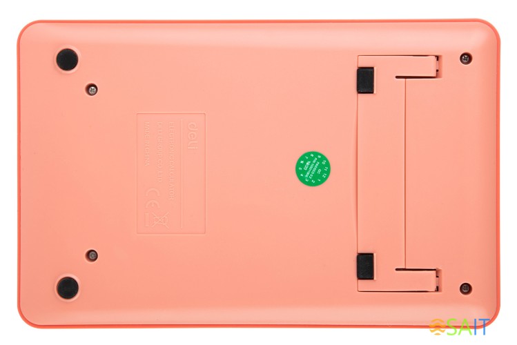 Калькулятор настольный Deli Touch EM01541 красный 12-разр.