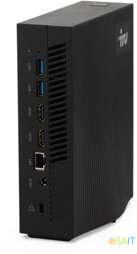 Неттоп IRU 515ALC i5 12450H (2) 16Gb SSD512Gb UHDG Windows 11 Professional GbitEth WiFi BT 120W черный (1975490)