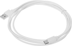 Кабель USB (m)-USB Type-C (m) 1.8м белый