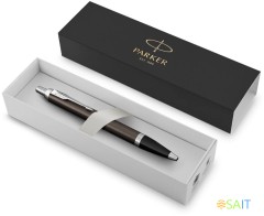 Ручка шариков. Parker IM Core K321 (1931671) Dark Espresso CT M син. черн. подар.кор.