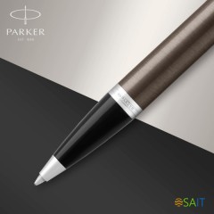 Ручка шариков. Parker IM Core K321 (1931671) Dark Espresso CT M син. черн. подар.кор.