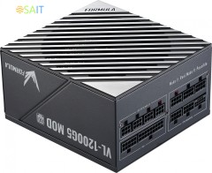 Блок питания Formula ATX 1200W VL-1200G5 MOD Gen.5 80+ gold (20+4pin) APFC 140mm fan lt.blue LED 7xSATA Cab Manag RTL