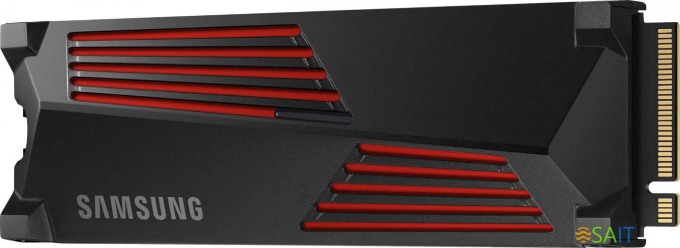 Накопитель SSD Samsung PCIe 4.0 x4 1TB MZ-V9P1T0CW 990 Pro M.2 2280