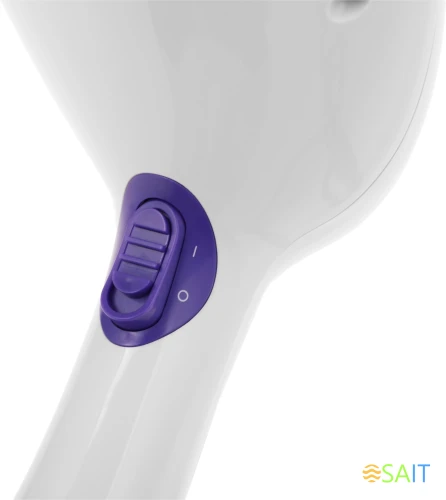 Отпариватель ручной Kitfort КТ-9206 1200Вт белый/фиолетовый