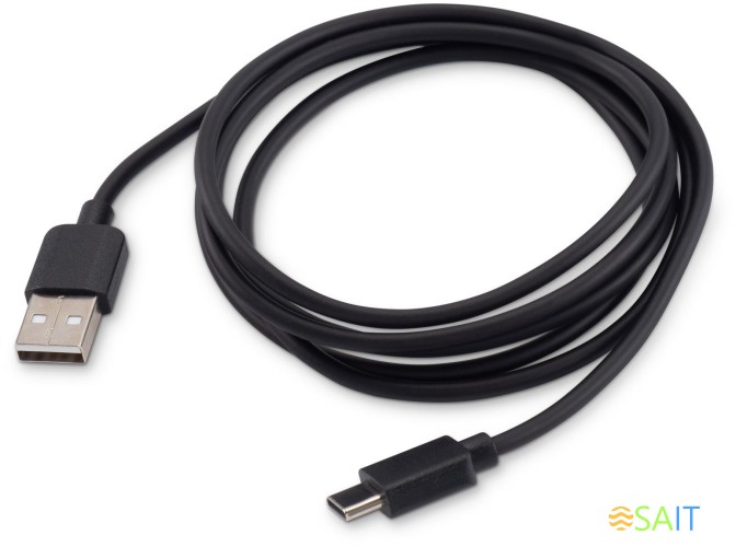 Кабель Buro BU-USB-AC-1.5M-3A USB (m)-USB Type-C (m) 1.5м черный