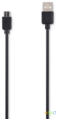 Кабель Buro BU-USB-AC-1.5M-3A USB (m)-USB Type-C (m) 1.5м черный