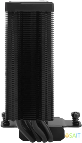 Устройство охлаждения(кулер) Thermalright Assassin Spirit 120 Vision ARGB Soc-AM5/AM4/1200/1700/1851 черный 4-pin 25.6dB Al+Cu LCD Ret (AS120-VISION-BL-ARGB)