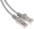 Патч-корд Premier 5-970 3.0 1Гбит/с UTP 4 пары cat.5E CCA molded 3м серый RJ-45 (m)-RJ-45 (m)