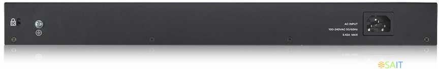 Коммутатор Zyxel GS192048HPV2-EU0101F (L2) 44x1Гбит/с 4xКомбо(1000BASE-T/SFP) 2SFP 48PoE+ 375W управляемый