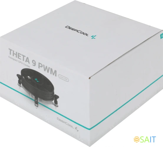 Устройство охлаждения(кулер) Deepcool Theta 9 PWM Soc-1700/1851 черный 4-pin 40.1dB Al 65W 256gr Ret (DP-ICAP-T9P-17)