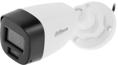 Камера видеонаблюдения аналоговая Dahua DH-HAC-HFW1209CLP-LED-0280B-S2 2.8-2.8мм HD-CVI HD-TVI цв. корп.:белый