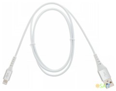 Кабель Cactus CS-LG.USB.A-1 USB (m)-Lightning (m) 1м белый блистер