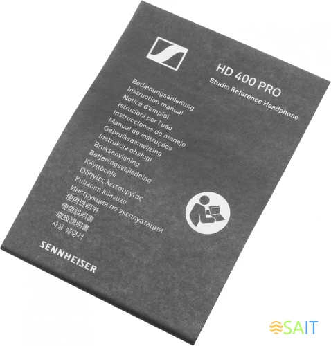 Наушники мониторные Sennheiser HD 400 PRO 3м черный проводные оголовье (700047)