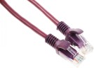 Патч-корд Premier PP12-0.25M/V 1000Гбит/с UTP 4 пары cat.5E CCA molded 0.25м фиолетовый RJ-45 (m)-RJ-45 (m)