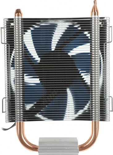 Устройство охлаждения(кулер) Deepcool Ice Blade 100 PWM Soc-AM5/AM4/1200/1700/1851 черный/синий 4-pin 15-29dB Al+Cu 100W 309gr Ret (DP-MCH1D8-IB100PWM)