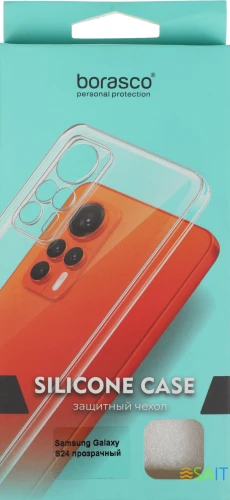 Чехол (клип-кейс) BoraSCO для Samsung Galaxy S24 72956 прозрачный
