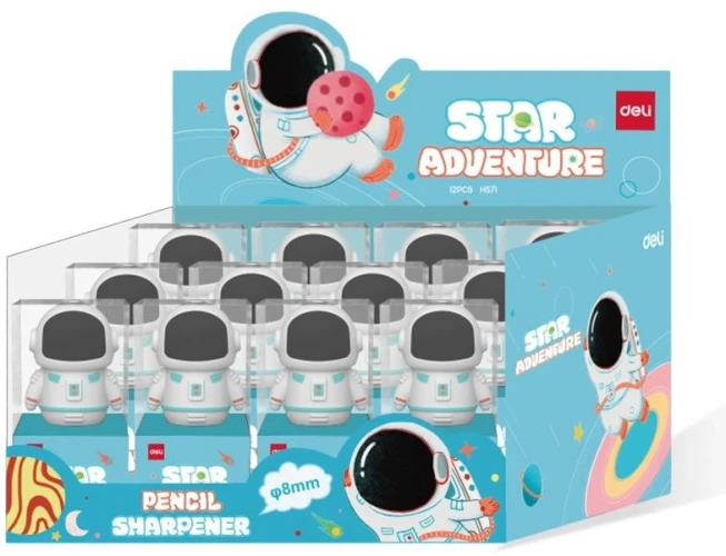 Точилка для карандашей ручная Deli EH571 1 отверстие