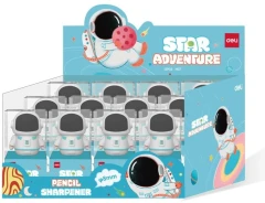 Точилка для карандашей ручная Deli EH571 1 отверстие