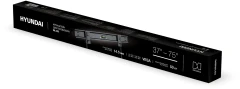 Кронштейн для телевизора Hyundai SL-X2 черный 37"-75" макс.50кг настенный фиксированный