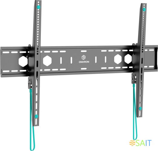 Кронштейн для телевизора Onkron UT12 черный 60"-110" макс.120кг настенный наклон