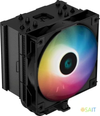 Устройство охлаждения(кулер) Deepcool AG500 BK ARGB Soc-AM5/AM4/1200/1700/1851 черный/белый 4-pin 29.4dB Al+Cu 240W 861gr Ret (R-AG500-BKANMN-G-1)
