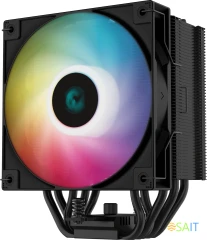 Устройство охлаждения(кулер) Deepcool AG500 BK ARGB Soc-AM5/AM4/1200/1700/1851 черный/белый 4-pin 29.4dB Al+Cu 240W 861gr Ret (R-AG500-BKANMN-G-1)